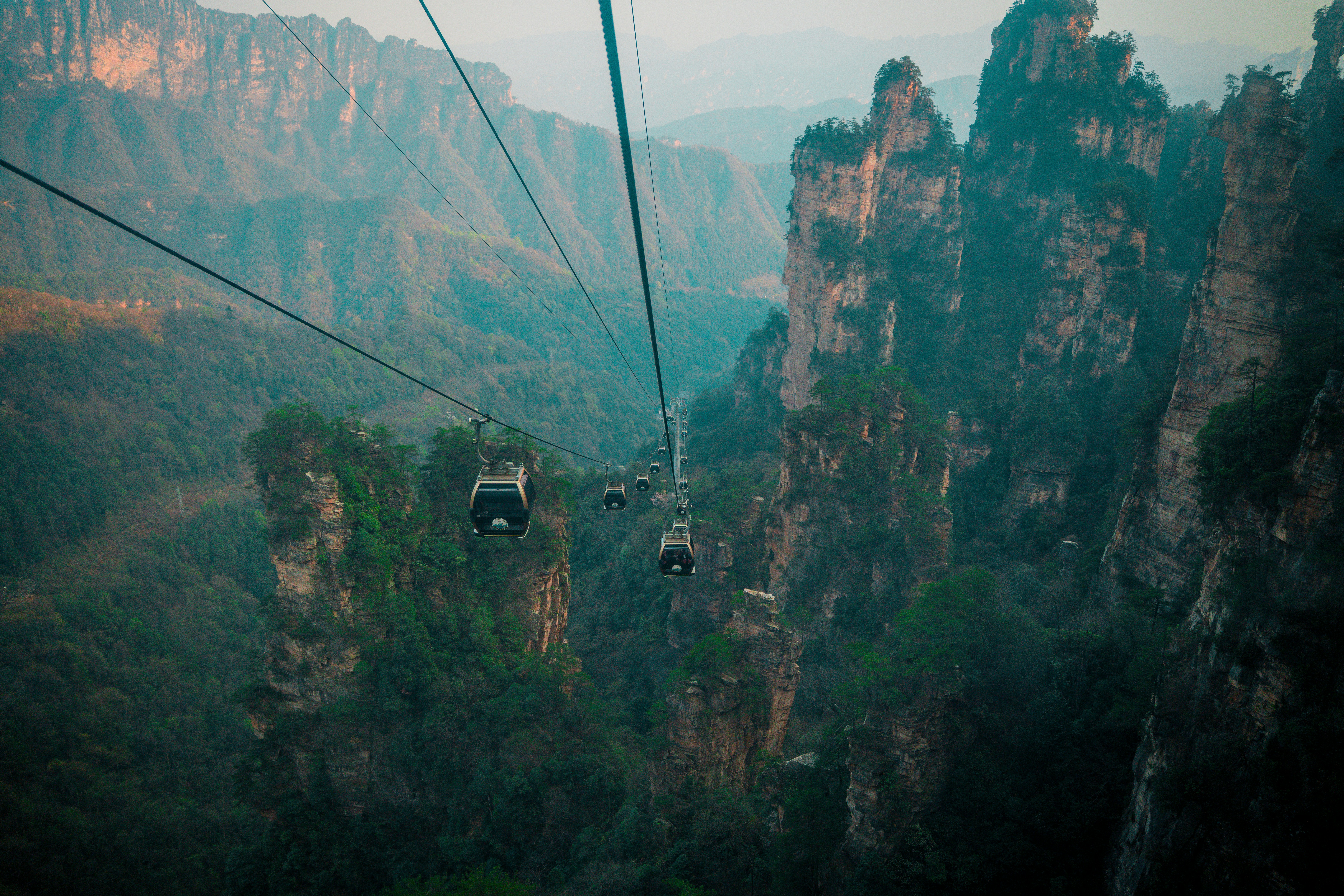 Tianmen Mountain cable car